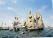 unknow artist Seascape, boats, ships and warships. 112 USA oil painting reproduction